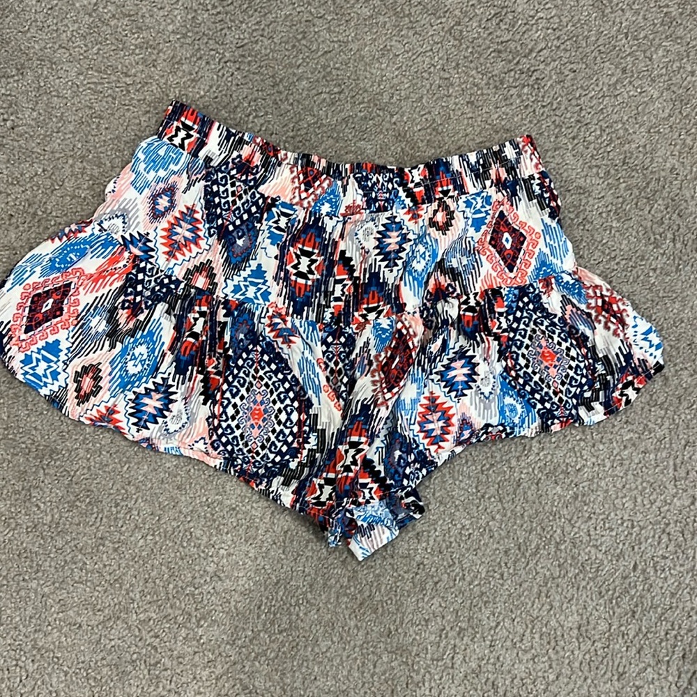 Colorful printed shorts
